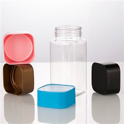 500 ml firkantet plastbeholder