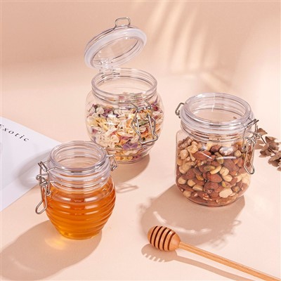 Plastkrukker med klemlokk